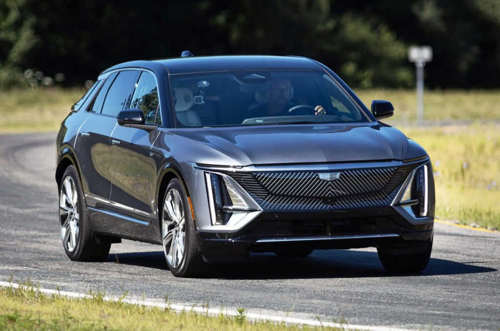 Media guests of General Motors International Operations experience the latest vehicles from GM Tuesday, July 26, 2022 on the Ride and Handling Course at the GM Milford Proving Ground in Milford, Michigan. (Photo by Rob Widdis for General Motors)